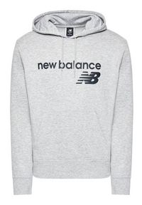 New Balance Bluza C C F Hoodie MT03910 Szary Relaxed Fit. Kolor: szary. Materiał: bawełna #3