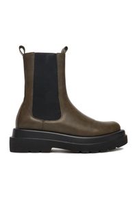 DeeZee Sztyblety 7223-1-OLIVE Zielony. Kolor: zielony. Materiał: syntetyk, materiał