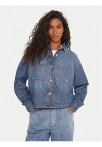 Roxy Koszula jeansowa Another Reflect ERJWT03704 Niebieski Regular Fit. Kolor: niebieski. Materiał: bawełna #1