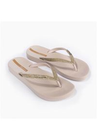 Japonki plażowe damskie Ipanema Anat Lolita Fem. Okazja: na plażę. Kolor: biały. Materiał: syntetyk, materiał. Styl: sportowy