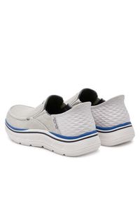 skechers - Skechers Sneakersy Remaxed-Fenick 204839/GRY Szary. Kolor: szary. Materiał: materiał