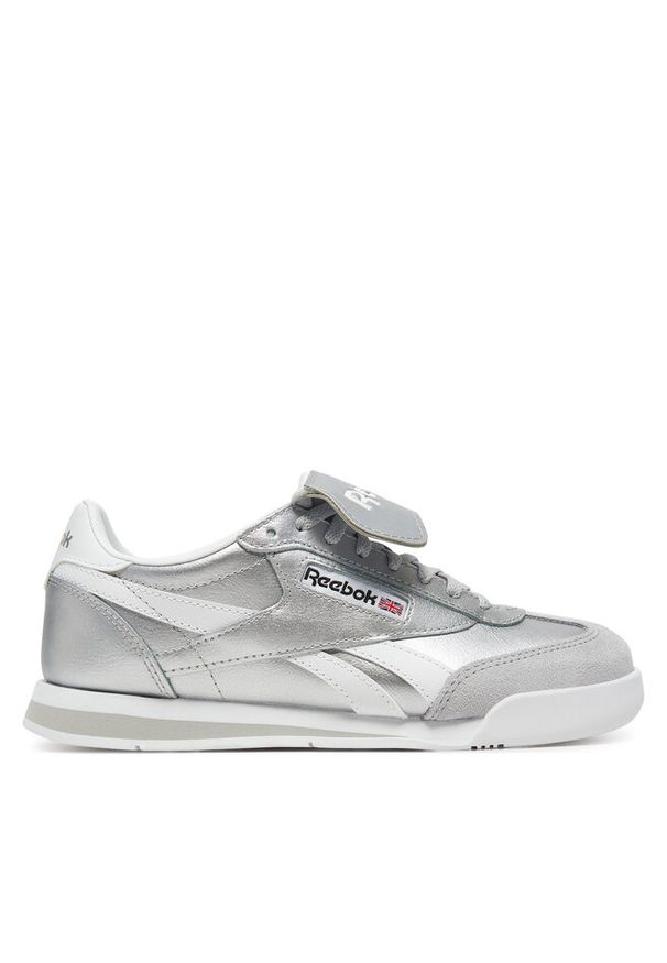 Sneakersy Reebok. Kolor: srebrny