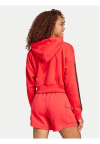 Adidas - adidas Bluza Essentials 3-Stripes IS6997 Czerwony Regular Fit. Kolor: czerwony. Materiał: bawełna, syntetyk #4