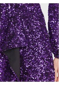 Pinko Sukienka koktajlowa Burano 100130 Y5LQ Fioletowy Regular Fit. Kolor: fioletowy. Materiał: syntetyk. Styl: wizytowy #4