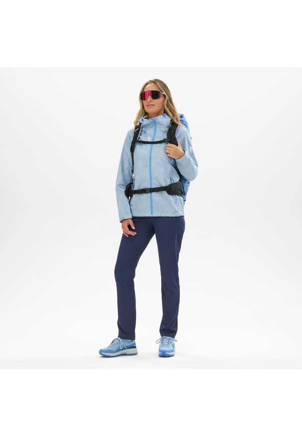 Kurtka turystyczna damska Millet Fitz Roy Jkt W wodoodporna regular fit. Kolor: niebieski. Materiał: hardshell