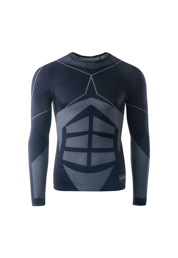 Koszulka termoaktywna Magnum Jupiter, męska - czarna, Rozmiar L. Kolor: czarny. Materiał: włókno, syntetyk, materiał, poliester, skóra, nylon
