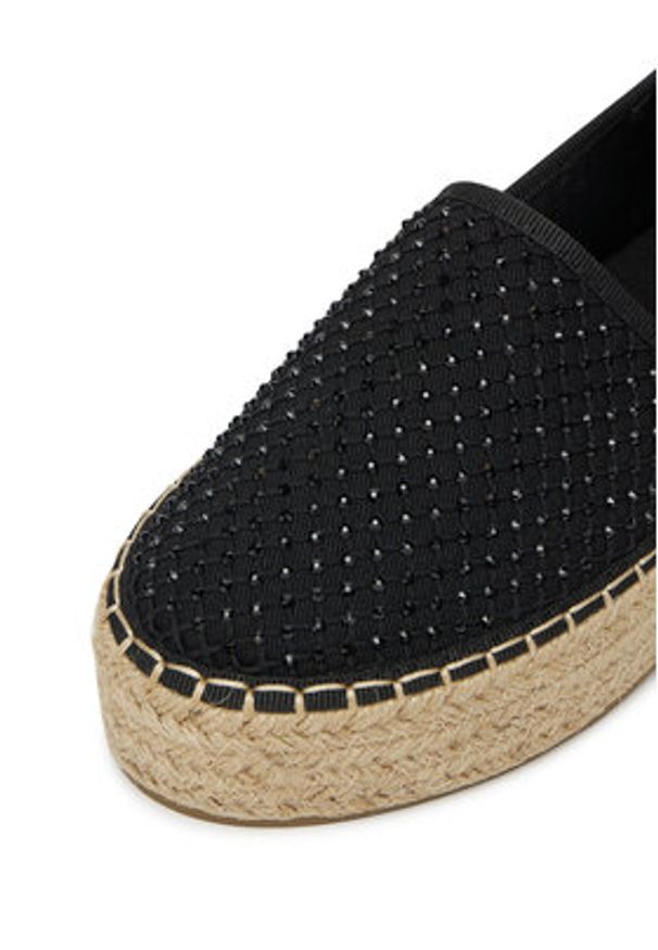 DeeZee Espadryle 3H39248-1 Czarny. Kolor: czarny. Materiał: materiał