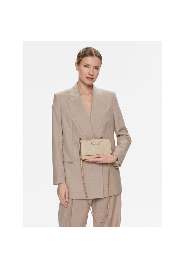 Torebka Tory Burch. Kolor: beżowy