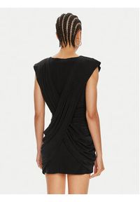NORMA KAMALI Sukienka koktajlowa KK1243PLD83001 Czarny Slim Fit. Kolor: czarny. Materiał: syntetyk. Styl: wizytowy #4