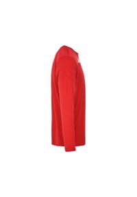 Jersey Kappa Dovol. Kolor: czerwony. Materiał: jersey. Długość rękawa: długi rękaw. Sport: fitness