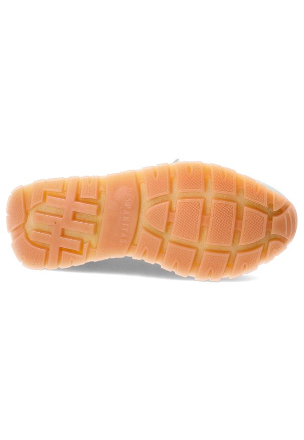 Kolorowe Sneakersy Hispanitas Modne Obuwie Damskie. Okazja: na co dzień. Zapięcie: sznurówki. Materiał: skóra. Szerokość cholewki: normalna. Wzór: kolorowy. Sezon: wiosna, lato. Styl: sportowy, klasyczny, casual
