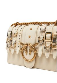 Pinko - PINKO Torebka Love One Mini Light Cl PE 25 PLTT 103335 A26K Écru. Materiał: skórzane #5