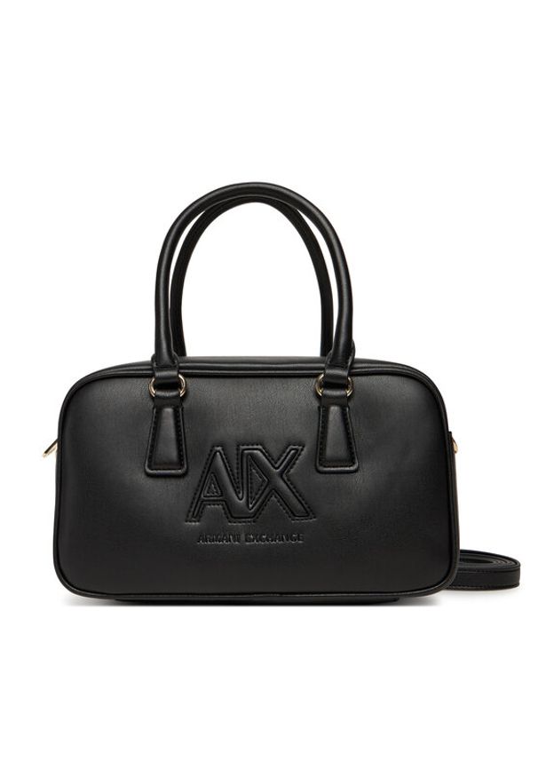 Armani Exchange Torebka XW001567 AF15634 UC001 Czarny. Kolor: czarny. Materiał: skórzane