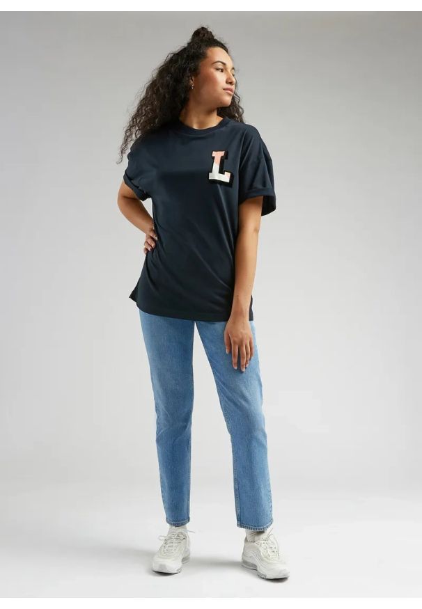 Lee - LEE DAMSKIE SPODNIE JEANSOWE LEE CAROL ROCKY BLUE 112328372