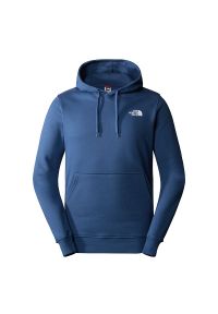 Bluza The North Face Simple Dome 0A7X1JHDC1 - granatowa. Okazja: na co dzień. Typ kołnierza: bez kaptura. Kolor: niebieski. Materiał: materiał, bawełna. Styl: casual, klasyczny #1