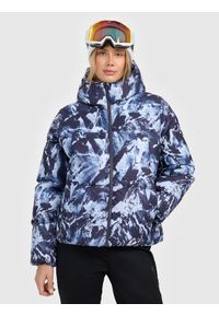 4f - 4F Kurtka narciarska membrana 5000 damska - multikolor XXL. Kolor: wielokolorowy. Materiał: poliester, materiał. Wzór: gładki. Sezon: zima #1