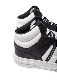 Tommy Jeans Sneakersy The Brooklyn Mix Mat Mid EM0EM01458 Czarny. Kolor: czarny. Materiał: skóra #5