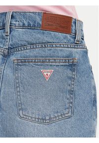 Guess Jeans Spódnica jeansowa W5GD0Q D5M4A Niebieski Regular Fit. Kolor: niebieski. Materiał: bawełna #3