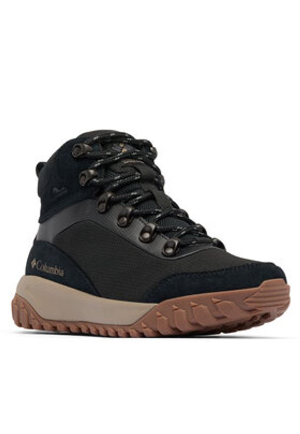 columbia - Columbia Trzewiki Burnsider™ Waterproof 2128841 Czarny. Kolor: czarny. Materiał: materiał
