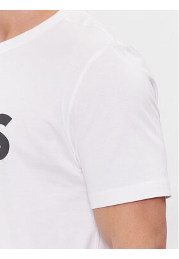 BOSS - Boss T-Shirt Mirror 1 50506363 Biały Regular Fit. Kolor: biały. Materiał: bawełna