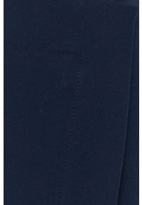 BOSS - Boss spódnica kolor granatowy midi ołówkowa. Kolor: niebieski. Materiał: poliester, wiskoza, materiał, tkanina