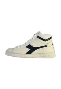 Sneakersy Diadora Game L Hi Waxed. Okazja: na co dzień. Kolor: wielokolorowy, biały, zielony, brązowy. Sport: turystyka piesza #1