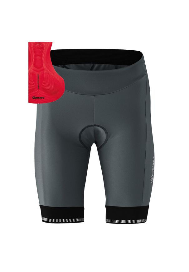 GONSO - Szorty damskie Gonso Sitivo. Kolor: szary, wielokolorowy, czarny. Sport: kolarstwo
