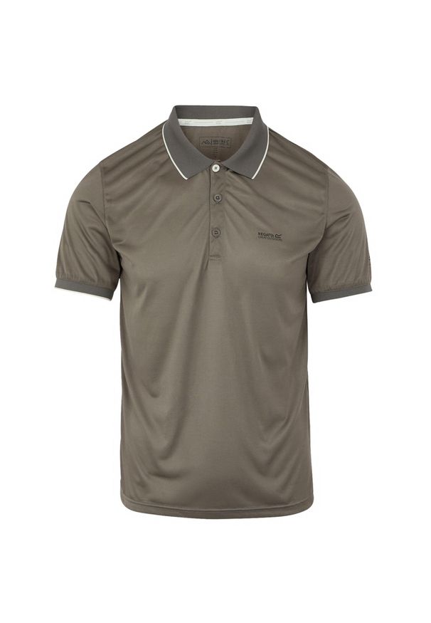 Regatta - Męska Koszulka Polo Remex II. Typ kołnierza: polo. Kolor: zielony, brązowy, wielokolorowy