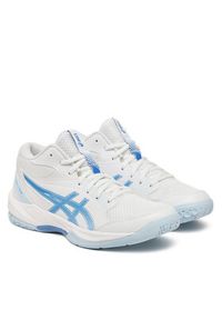 Asics Buty halowe Gel-Task Mt 4 1072A105 Biały. Kolor: biały. Materiał: materiał