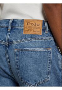 Polo Ralph Lauren Jeansy 211969380001 Niebieski Wide Leg. Kolor: niebieski