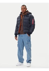 Alpha Industries Kurtka zimowa 118113 Granatowy Regular Fit. Kolor: niebieski. Materiał: syntetyk. Sezon: zima #4
