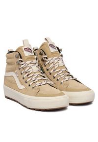 Vans Tenisówki MTE Sk8-Hi Waterproof Insulated VN000DAQTWH1 Beżowy. Kolor: beżowy. Materiał: materiał
