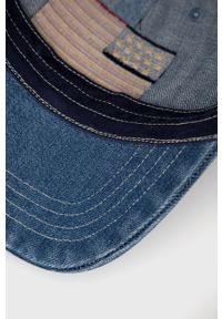 Polo Ralph Lauren czapka 710860944001 kolor granatowy z aplikacją. Kolor: niebieski. Wzór: aplikacja #2