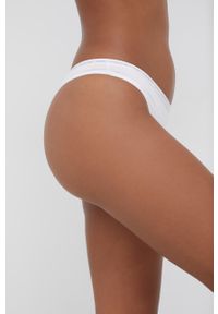 Calvin Klein Underwear Stringi (2-pack) kolor biały. Kolor: biały #4