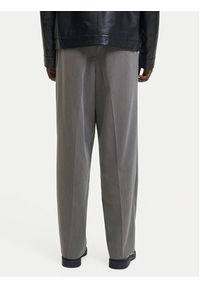 Jack & Jones Chinosy Bill 12293368 Szary Wide Leg. Kolor: szary. Materiał: syntetyk #7