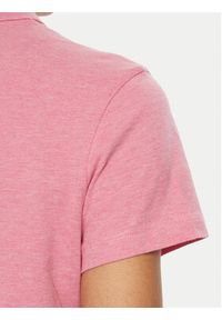 Tommy Jeans T-Shirt DW0DW20153 Różowy Regular Fit. Kolor: różowy. Materiał: bawełna #5