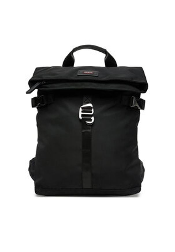 Guess Plecak HMARHN P5333 Czarny. Kolor: czarny. Materiał: materiał