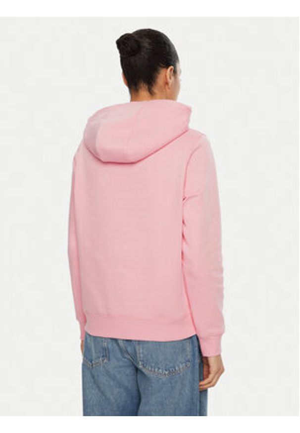 Tommy Jeans Bluza DW0DW19958 Różowy Regular Fit. Kolor: różowy. Materiał: bawełna