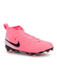 Buty piłkarskie dziecięce Nike Phantom Luna II Academy FG/MG Junior. Kolor: różowy. Sport: piłka nożna