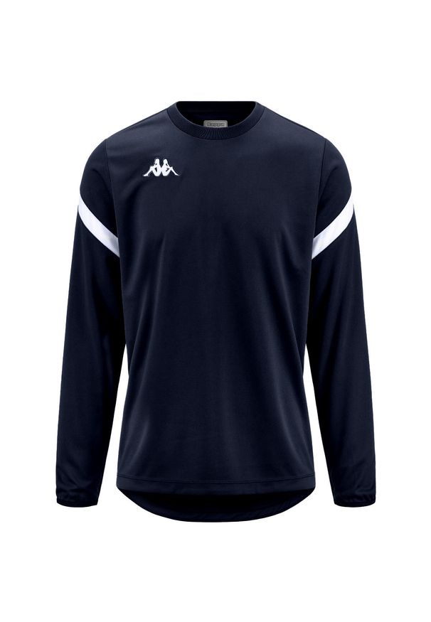 Bluza dziecięca z okrągłym dekoltem Kappa Dolvano. Kolor: wielokolorowy, niebieski, biały. Sport: piłka nożna