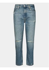 Calvin Klein Jeans Jeansy Mom Jean J20J222148 Granatowy Mom Fit. Kolor: niebieski