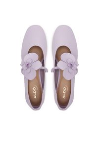 Aldo Baleriny Floralina 13966793 Fioletowy. Kolor: fioletowy. Materiał: skóra #6