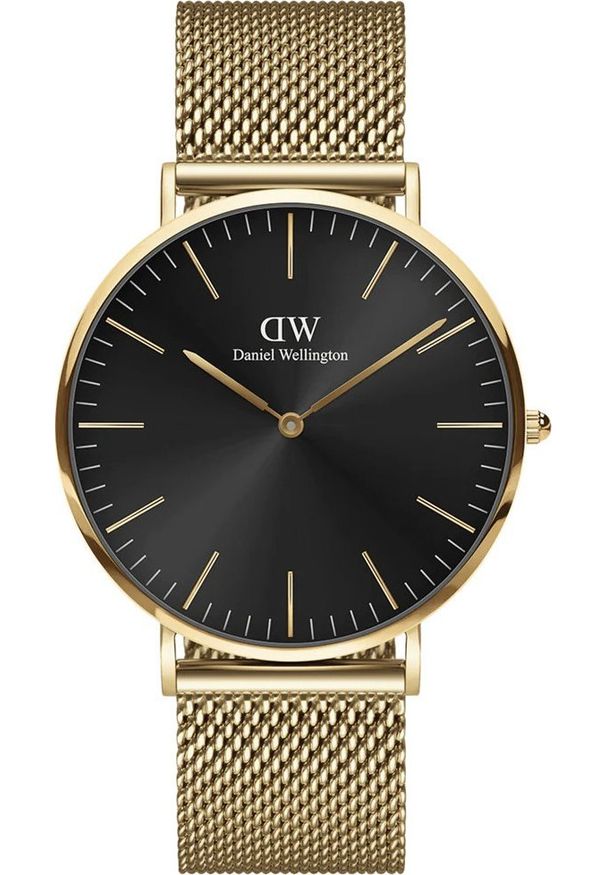 Zegarek Daniel Wellington Zegarek męski Daniel Wellington DW00100631 złoty. Kolor: złoty