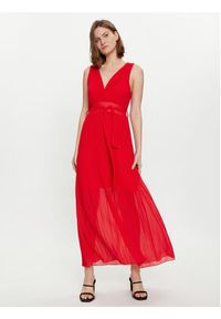 Dixie Sukienka wieczorowa A319J045 Czerwony Regular Fit. Kolor: czerwony. Materiał: syntetyk. Styl: wizytowy #4