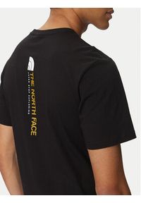 The North Face T-Shirt Vertical NF0A89FP Czarny Regular Fit. Kolor: czarny. Materiał: bawełna #5