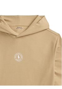 Polo Ralph Lauren Bluza 714P03152003 Beżowy Regular Fit. Typ kołnierza: polo. Kolor: beżowy. Materiał: wiskoza #3
