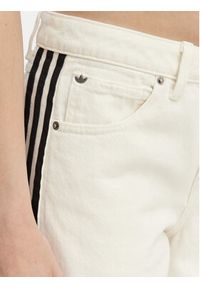 Adidas - adidas Jeansy Firebird KD2895 Beżowy Loose Fit. Kolor: beżowy #5