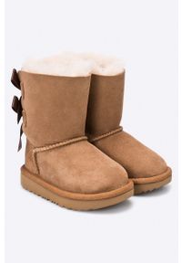 Ugg - UGG obuwie zimowe bailey bow ii kolor brązowy. Nosek buta: okrągły. Kolor: brązowy. Sezon: zima #3