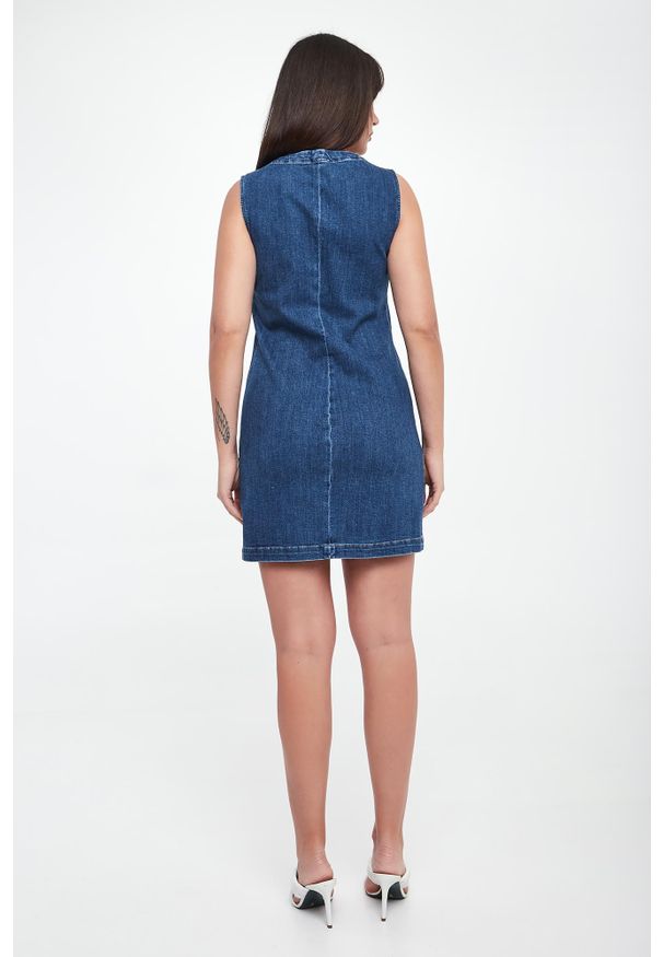 Liu Jo - Sukienka jeansowa damska LIU JO. Materiał: jeans