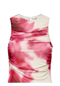 only - ONLY Sukienka koktajlowa Paris 15348167 Różowy Slim Fit. Kolor: różowy. Materiał: syntetyk. Styl: wizytowy #5